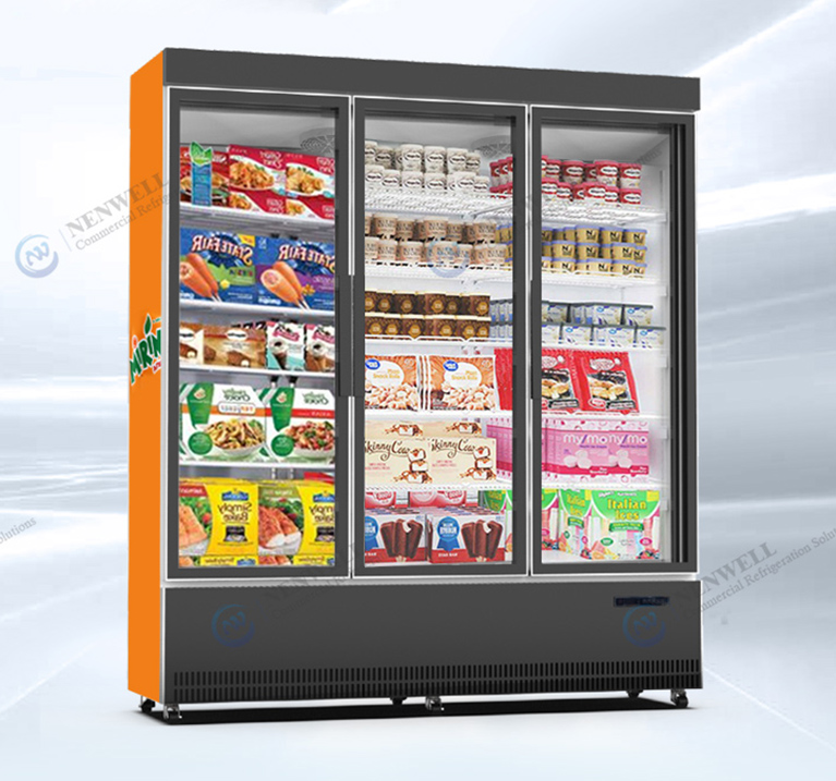 vending display freezer